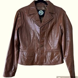 Vintage leather jacket